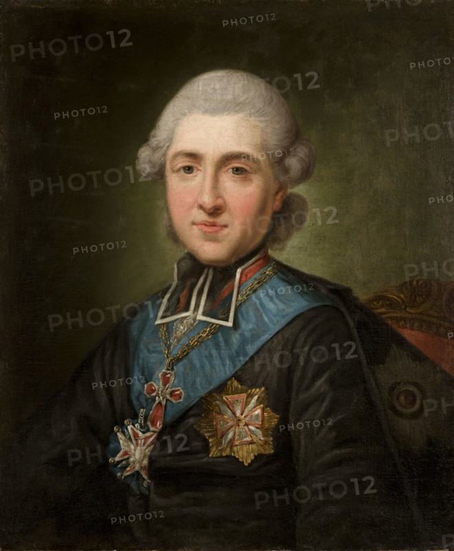 Portrait of Primate Michal Poniatowski, 1776. Creator: Unknown.