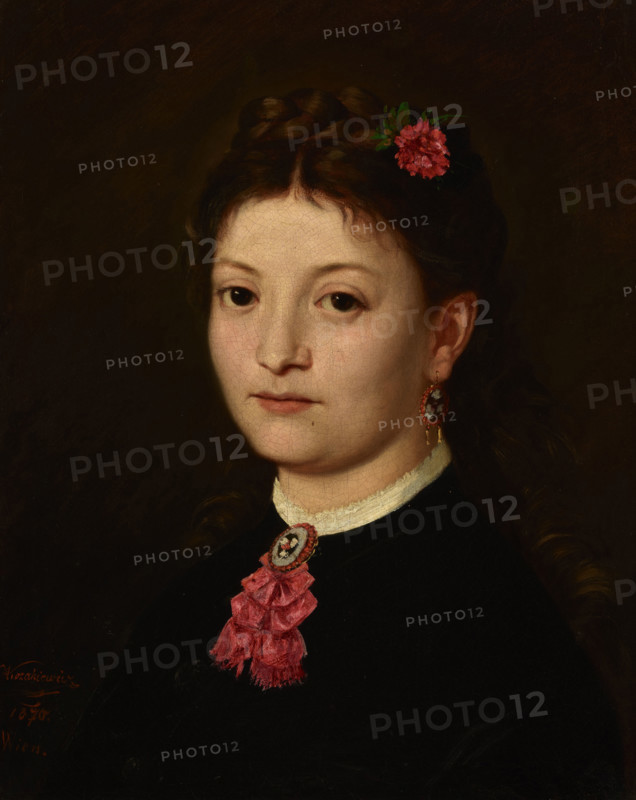 Portrait of a Young Woman, 1870. Creator: Antoni Kozakiewicz.