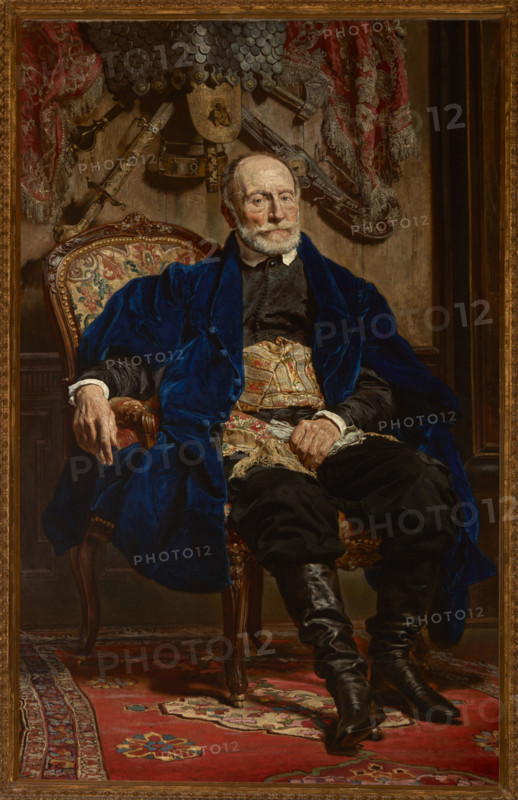 Portrait of Piotr Moszynski, 1874. Creator: Jan Matejko.