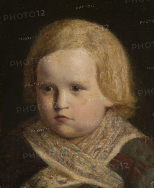 Portrait of a Little Boy, 1855. Creator: Jan Matejko.