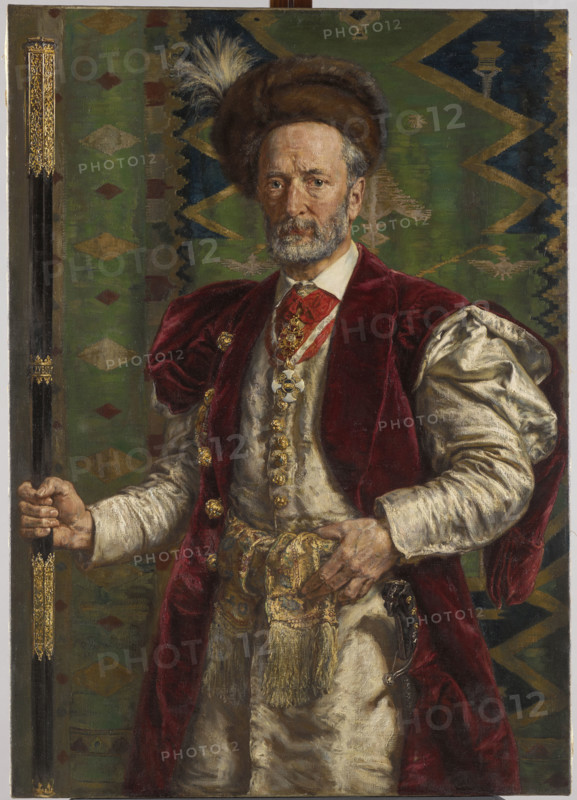 Portrait of Mikolaj Zyblikiewicz, 1887. Creator: Jan Matejko.