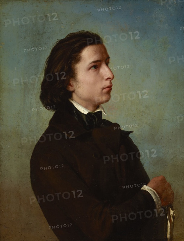 Self-Portrait, c1850. Creator: Franciszek Tepa.
