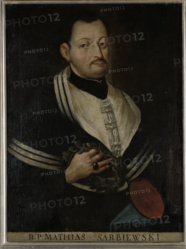 Portrait of Maciej Kazimierz Sarbiewski (1595-1640), between 1625-1650. Creator: Unknown.