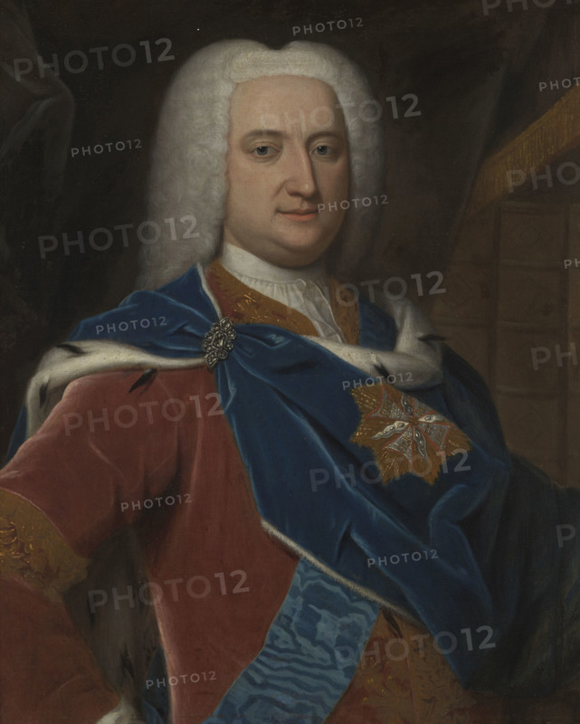 Portrait of Prince Kazimierz Czartoryski (1674-1741), Castellan of Vilnius, 2nd quarter of 18th cent Creator: Unknown.