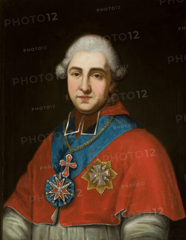 Portrait of Primate Michal Jerzy Poniatowski, 1784-1791. Creator: Unknown.