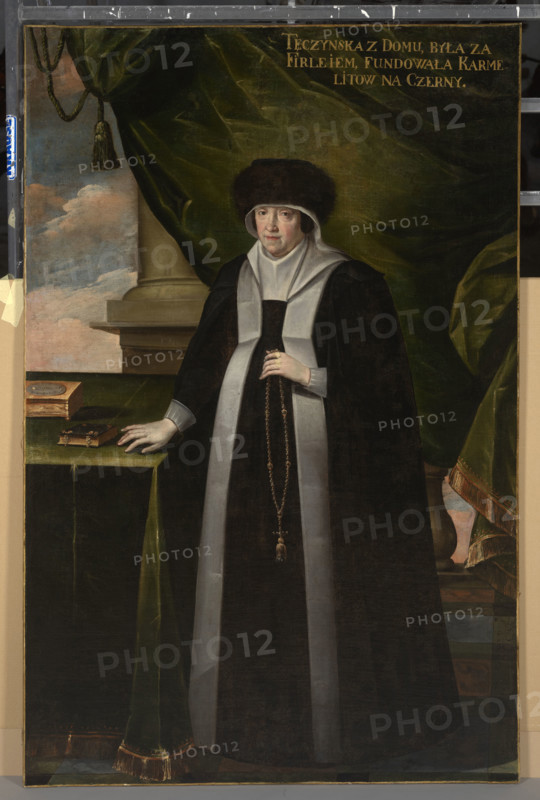 Portrait of Agnieszka Firlej née Teczynska (1578-1644), 2nd quarter of 17th century. Creator: Unknown.