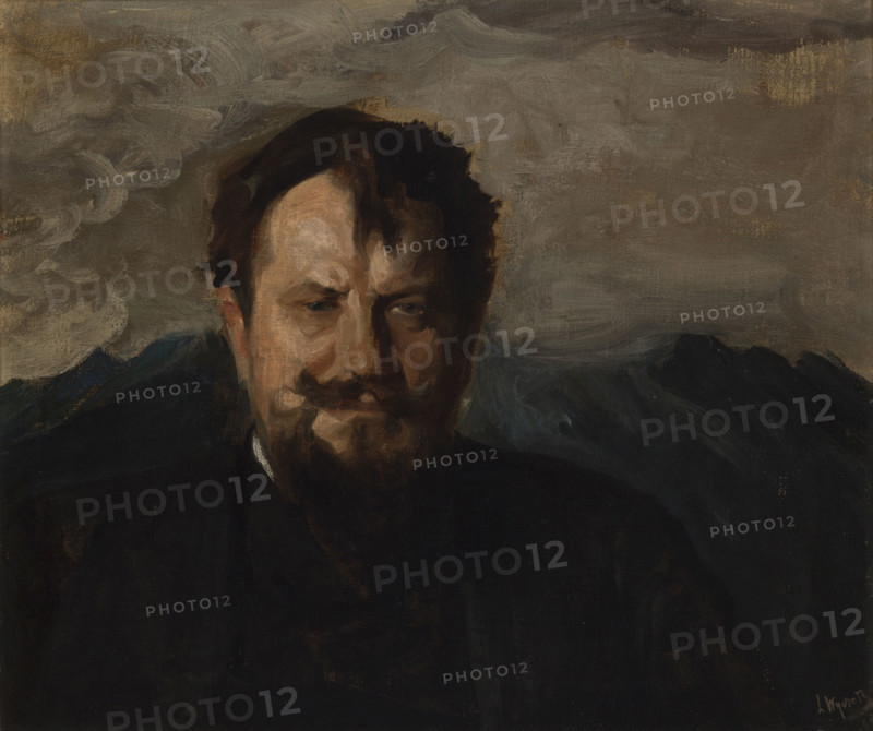 Portrait of Jan Kasprowicz, 1898, [1906]. Creator: Leon Wyczolkowski.