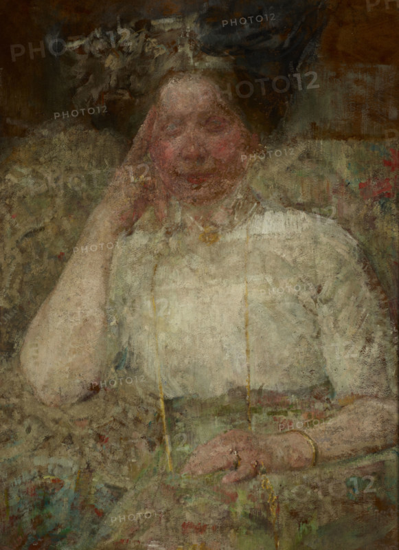 Portrait of a Woman, between 1914-1916. Creator: Olga Boznanska.