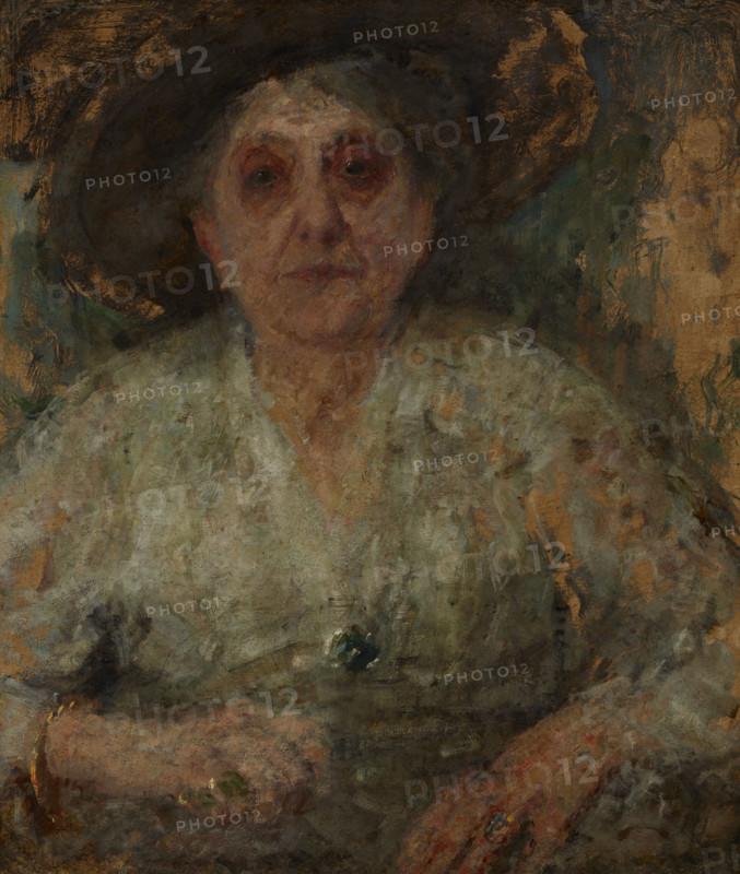 Portrait of an Older Lady, c1922. Creator: Olga Boznanska.