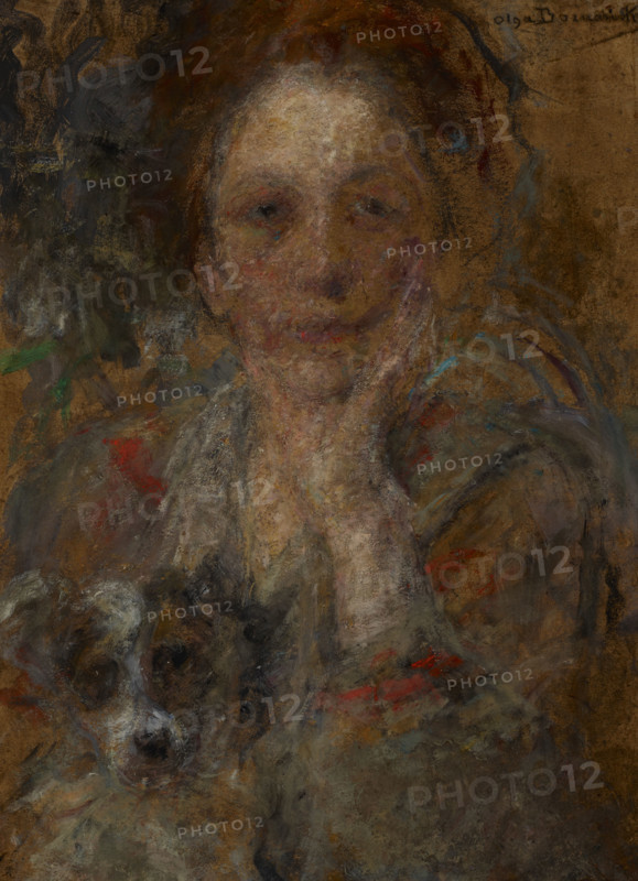 Portrait of Helena Zielinska, c1925. Creator: Olga Boznanska.