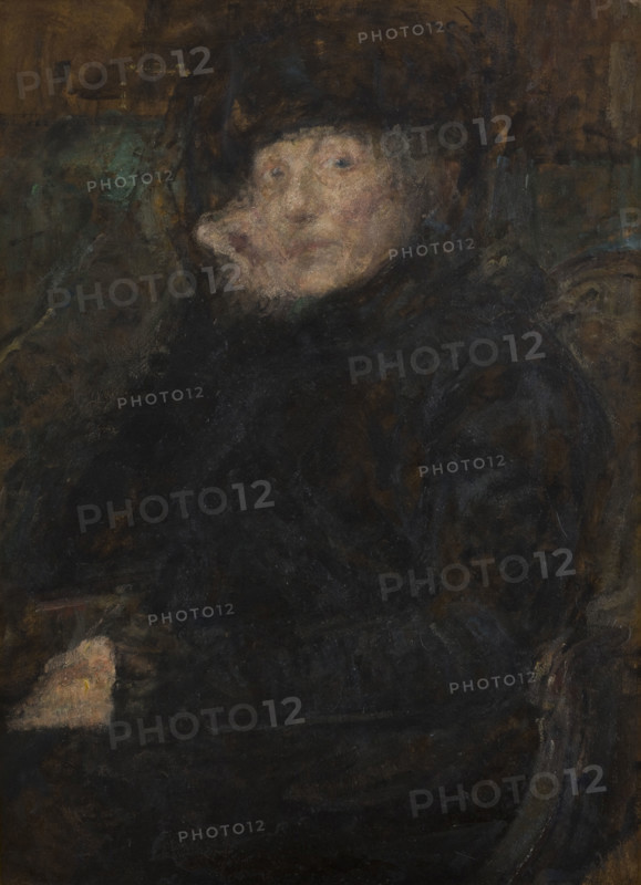 Portrait of Anna Ginzberg, c1900. Creator: Olga Boznanska.