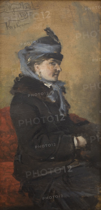 Portrait of a Woman, 1879. Creator: Leon Wyczolkowski.