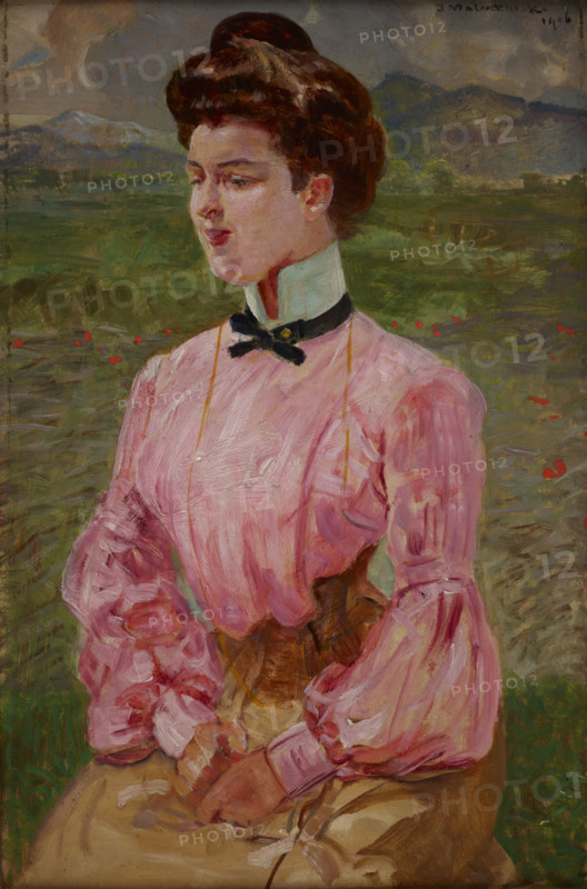 Portrait of a Young Lady, 1906. Creator: Jacek Malczewski.