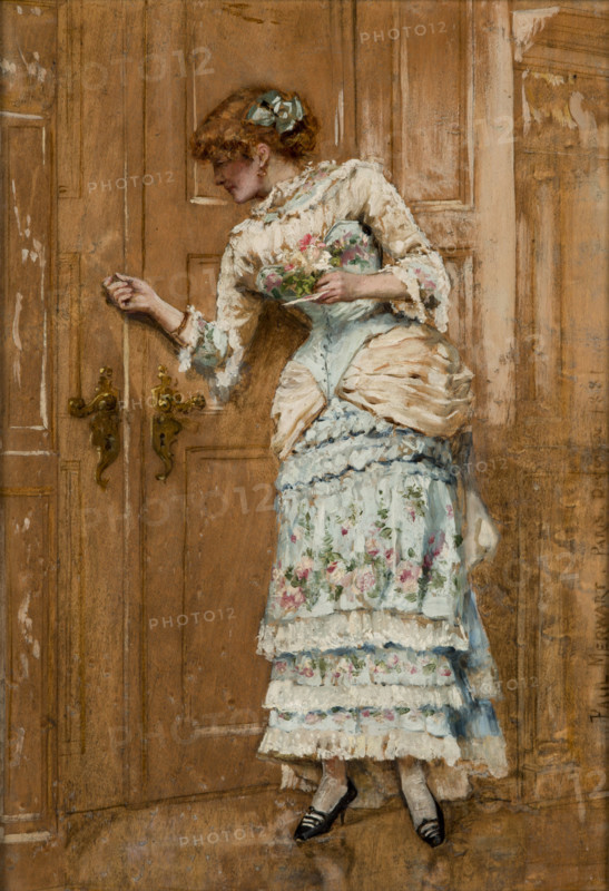 Portrait of a Woman, 1881. Creator: Paul Merwart.