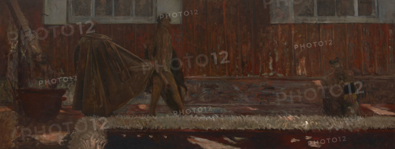 Farewell to the Manor House, between 1909-1913. Creator: Jacek Malczewski.