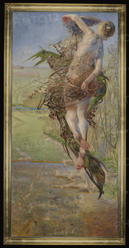 Spring, 1898. Creator: Jacek Malczewski.