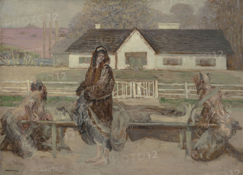 Return to his homeland, c1911. Creator: Jacek Malczewski.