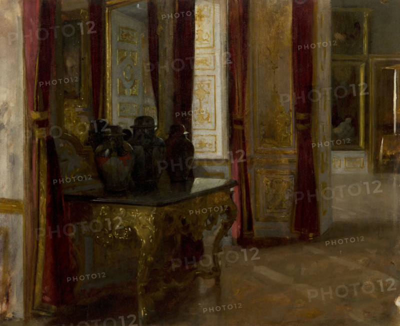 Interior, 1870, [okolo 1874]. Creator: Aleksander Gierymski.