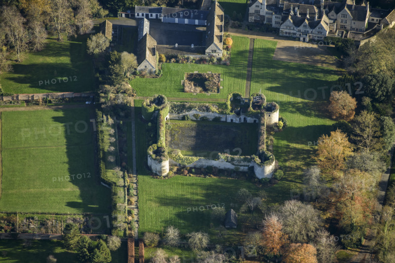 Barnwell Castle, a thirteenth century fortified residence, North Northamptonshire, 2024. Creator: Damian Grady.