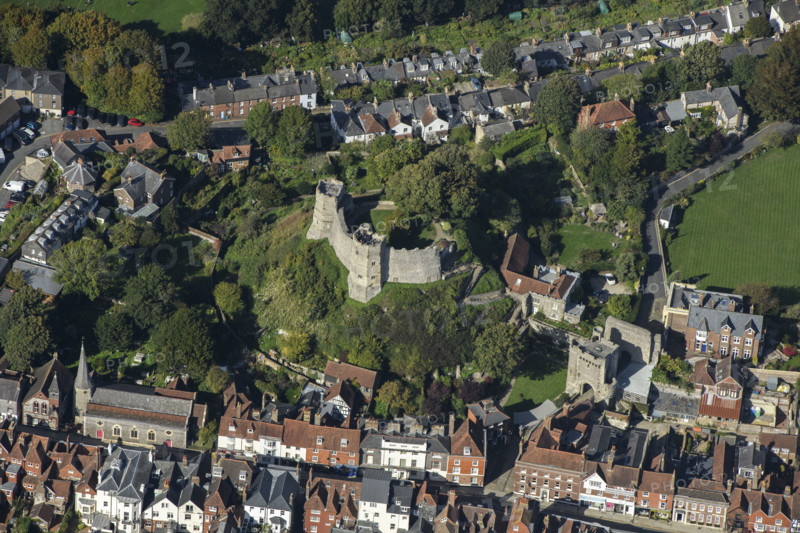 Lewes Castle, East Sussex, 2022. Creator: Damian Grady.