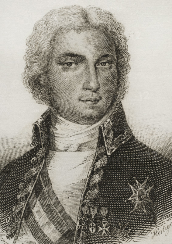 Manuel de Godoy y Alvarez de Faria, Spanish politician, 1851.  Creator: Pedro Hortigosa.