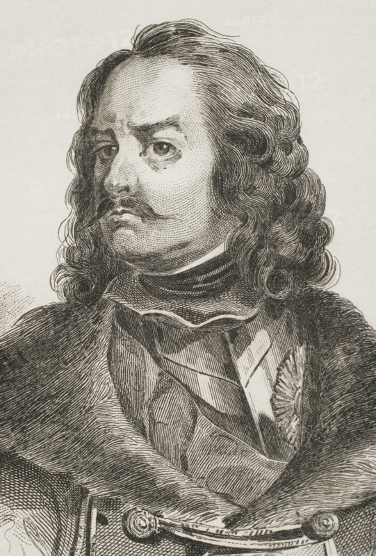 Peter the Great (1672-1725), Tsar and Emperor of All the Russias, 1839. Creator: Moret.