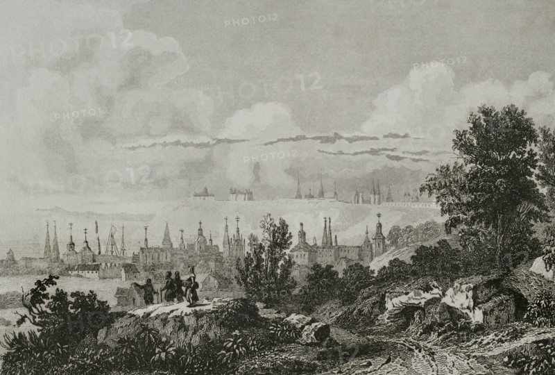 Tobolsk, Russia, 1839.  Creator: Augustin François Lemaitre.
