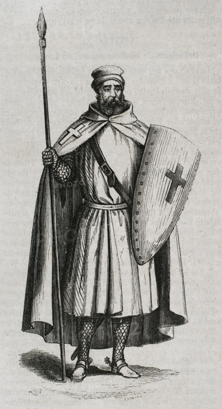 Knight Templar, Order of Solomon's Temple, 1852. Creator: Coderch.