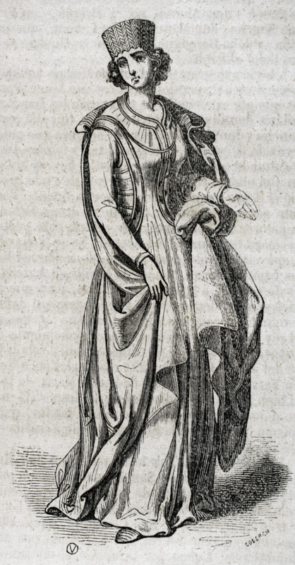 Elisabeth of Swabia, 1852.  Creator: Coderch.