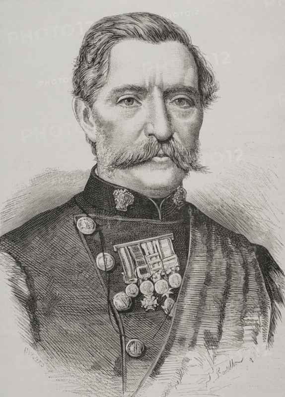 Robert Napier (1810-1890), 1st Baron Napier, British field marshal, 1878. Creator: Andrés Ovejero.