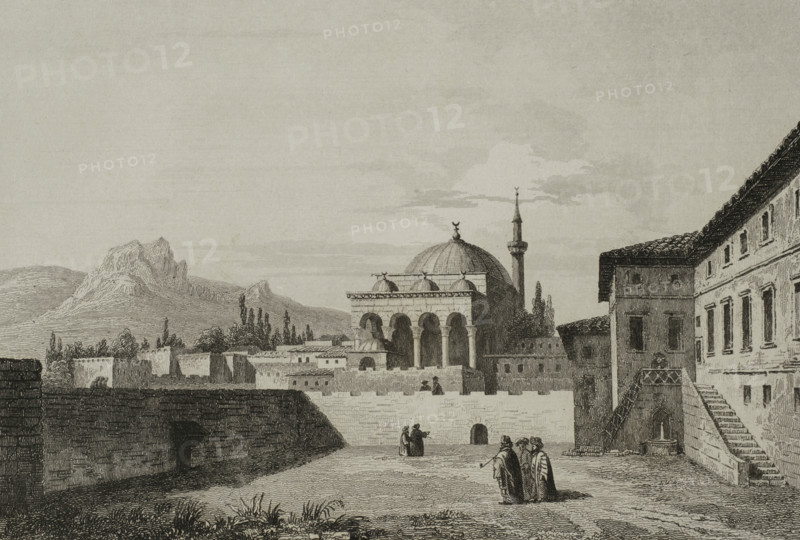 Erzerum Mosque, Erzurum, Ancient Armenia, 1838.  Creator: J. Arnout.