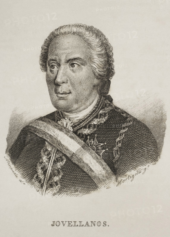 Gaspar Melchor de Jovellanos (1744-1811), Spanish neoclassical statesman, author and philosopher, 18 Creator: Pedro Hortigosa.