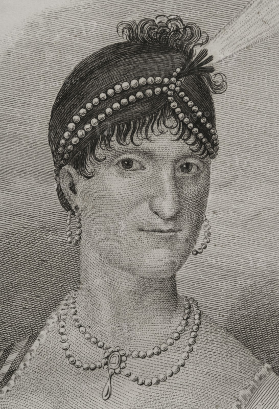 Maria Luisa of Parma (1751-1819), 1851.  Creators: Miranda, Martínez.