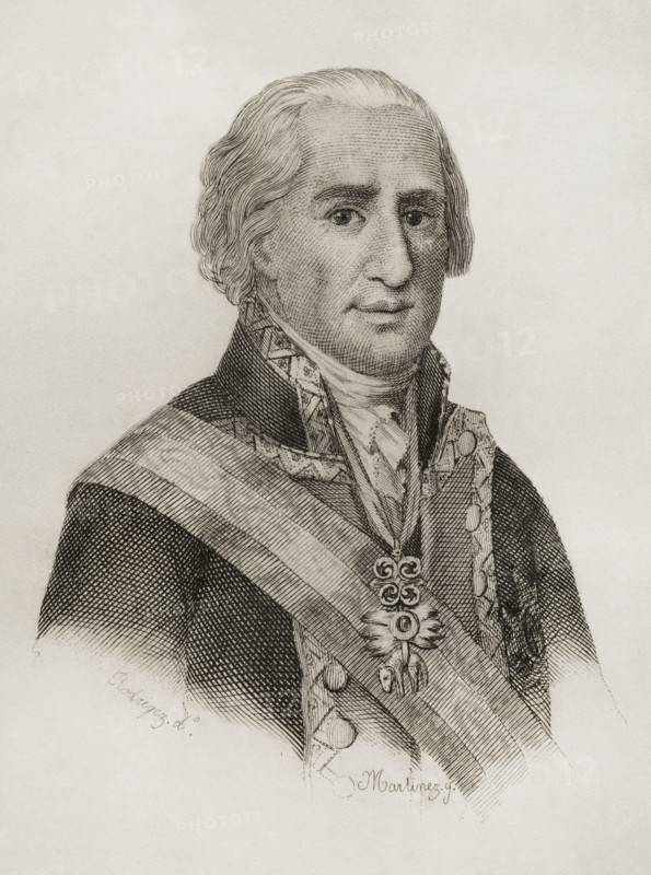 Pedro de Alcántara Téllez Girón y Pacheco (1755-1807), Spanish Lieutenant General, 1851. Creators: Martinez, Rodriguez.