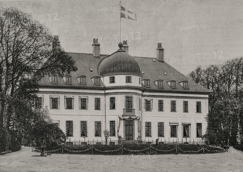 Bernstorff Palace, Gentofte, Denmark, 1898. Creator: Unknown.