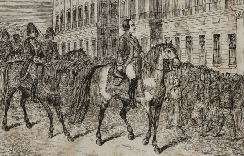 Manuel Godoy is appointed General of Spain and the Indies...13 January 1807, (1851).   Creator: Unknown.