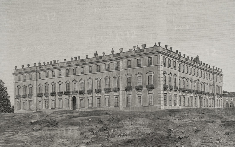 Royal Palace of Riofrío, La Losa, Segovia province, Spain, 1898. Creator: Unknown.