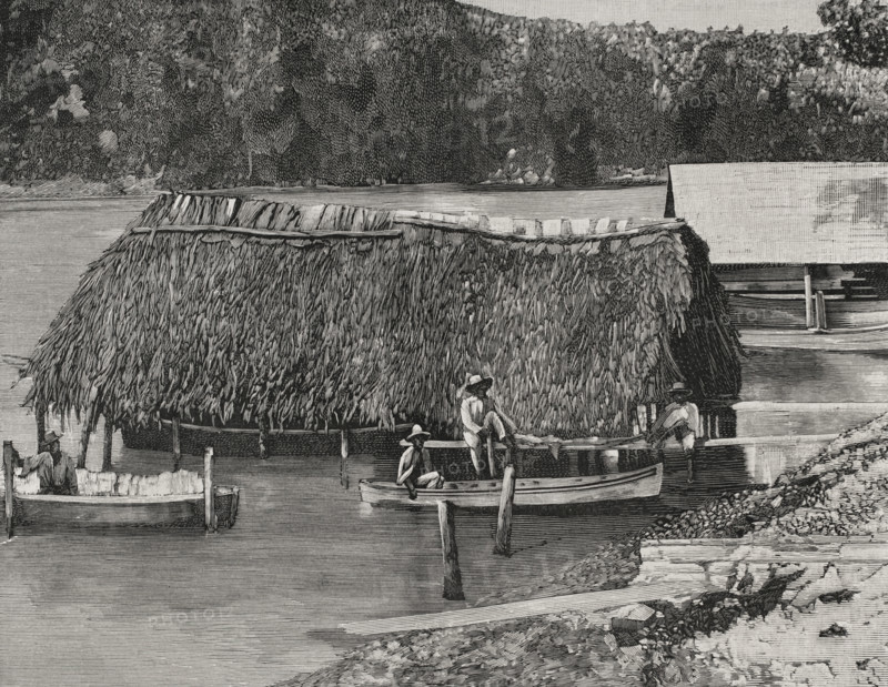 Fishermen from Cayo Smith, Santiago de Cuba, Cuba, 1898. Creator: Unknown.