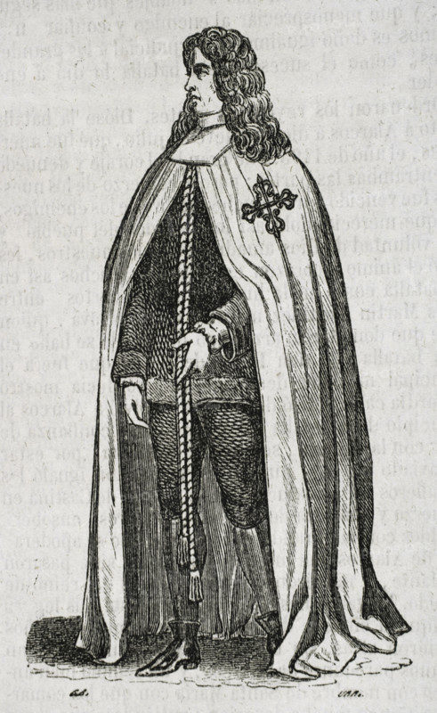 Knight of the Order of Alcántara, 1852. Creator: Unknown.