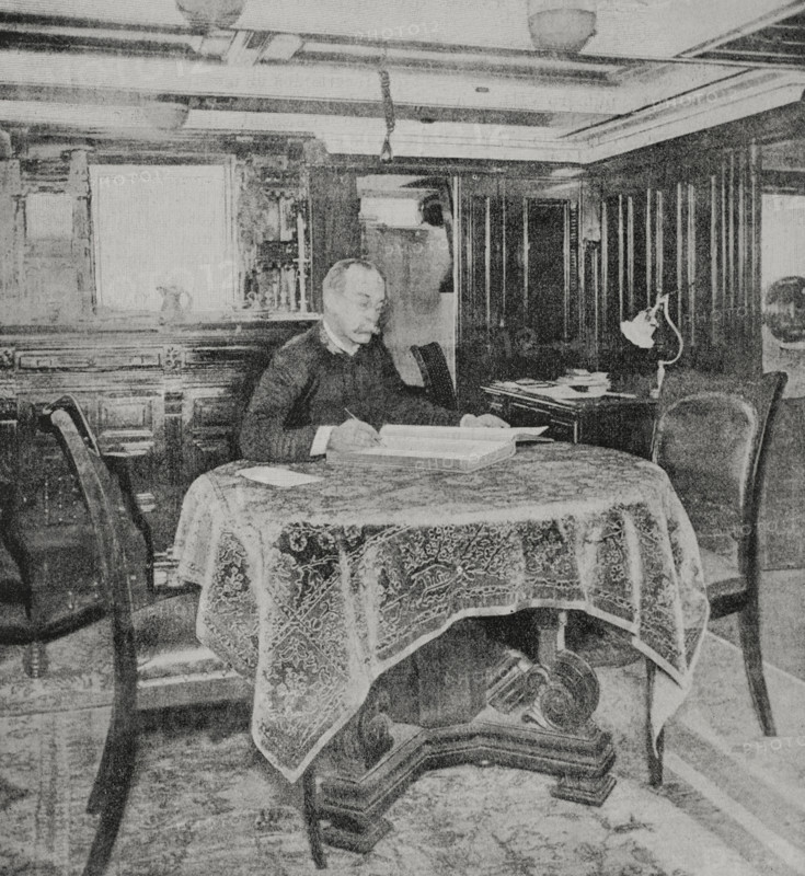 Charles Dwight Sigsbee, Rear Admiral in the United States Navy, 1898.  Creator: Unknown.
