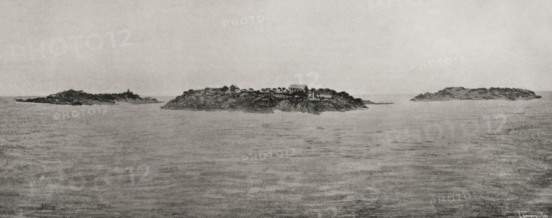 Salvation Islands, French Guiana, 1898.  Creator: Unknown.