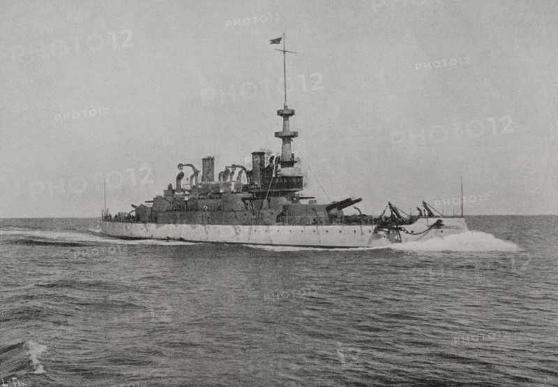 Spanish-American War: USS Massachusetts, US navy, 1898. Creator: Unknown.