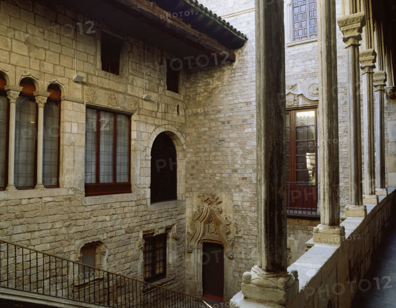 Palau Berenguer Aguilar, Barcelona, Catalonia, Spain, 1997.  Creator: LTL.