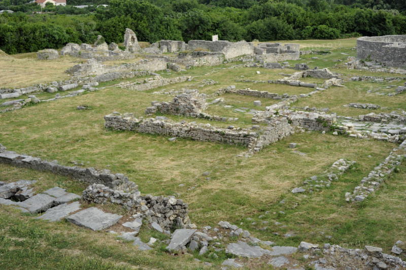Ruins of the Episcopal Centre, ancient city of Salona, Solin, Croatia, 2018. Creator: Unknown.