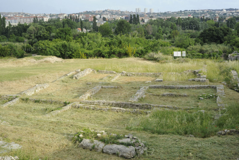 Ruins of the Episcopal Centre, ancient city of Salona, Solin, Croatia, 2018. Creator: Unknown.