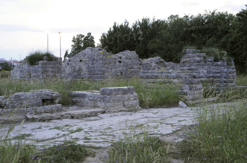 Archaeological ruins, ancient city of Salona, Solin, Coatia, 2018.  Creator: Unknown.