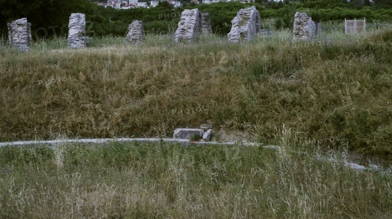 Archaeological ruins, ancient city of Salona, Solin, Coatia, 2018.  Creator: Unknown.