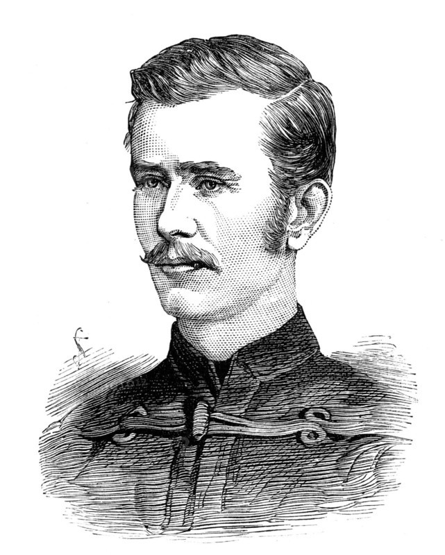 The late Surgeon Landon, killed at Majuba Hill, 1881. Creator: Unknown.
