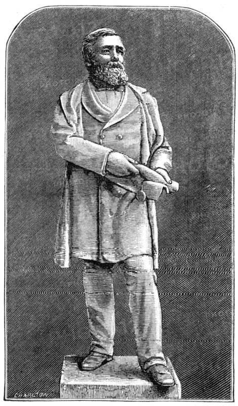 Statue of the late Mr. Bolckow, 1881. Creator: Unknown.