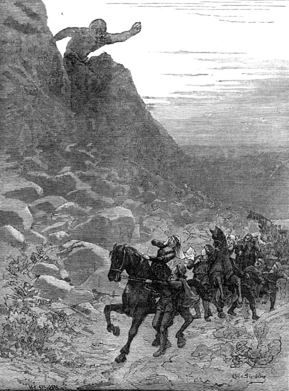 The Giant who had no Heart: from "Round The Yule Log:" Norwegian Folk and Fairy Tales, 1881. Creator: Otto Sinding.